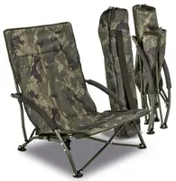 Solar křeslo undercover camo foldable easy chair low