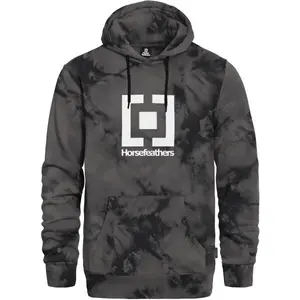 Horsefeathers LEADER Pánská mikina, tmavě šedá, velikost