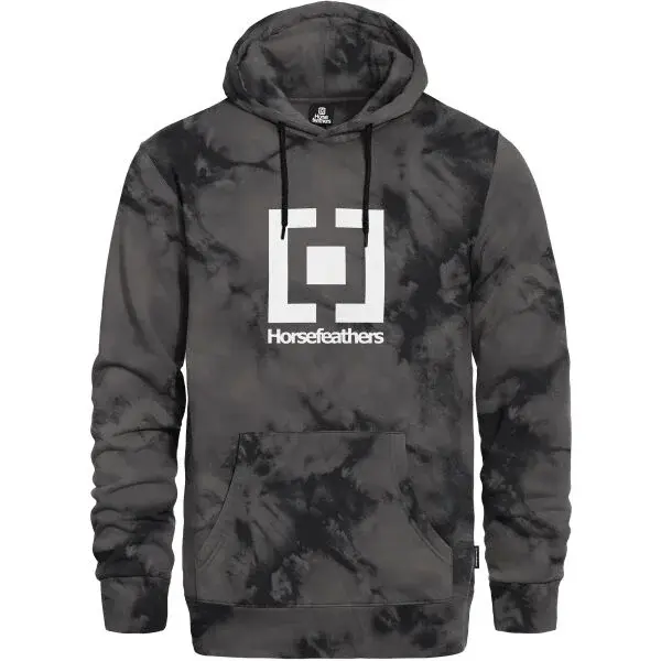 Horsefeathers LEADER Pánská mikina, tmavě šedá, velikost