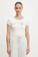 Tričko adidas Originals PRIDE dámské, bílá barva, JW0829