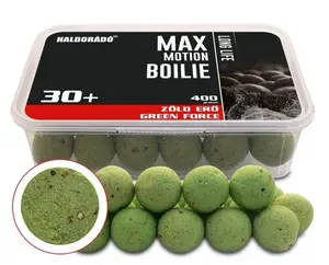Haldorádó boilie max motion long life 400 g 30 + mm - green force
