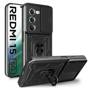 Tech-Protect Camshield kryt na Xiaomi Redmi 15 4G / 5G, čierny