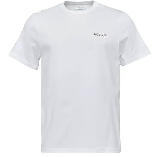 Columbia CSC™ OUTDOOR BACK GRAPHIC TEE Pánské bavlněné triko, bílá, velikost