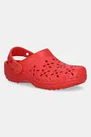 Pantofle Crocs CLASSIC FLORAL CUT OUT CLOG KIDS