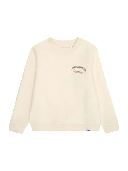 JACK & JONES MINI Mikina  koňaková / prírodná biela