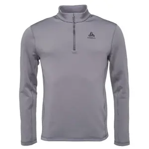 Odlo MID LAYER 1/2 ZIP BERRA Pánska mikina, tmavo sivá, veľkosť
