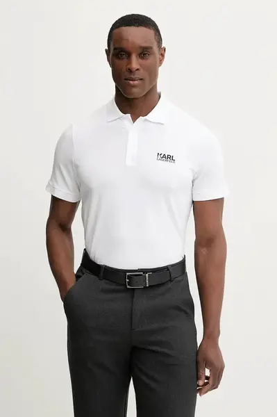 Polo tričko Karl Lagerfeld