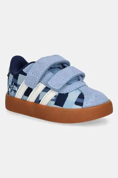 Dětské sneakers boty adidas VL COURT MICKEY modrá barva, JH6078