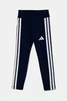 Dětské tepláky adidas tmavomodrá barva, vzorované, JD6475