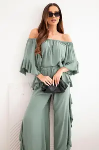 Dámská souprava Kesi Włoski boho khaki