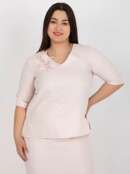 Blouse-LK-BZ-506692.32-light pink