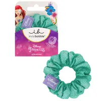 Dětská ozdobná spirálová gumička Invisibobble Sprunchie Disney Ariel - tyrkysová + dárek zdarma