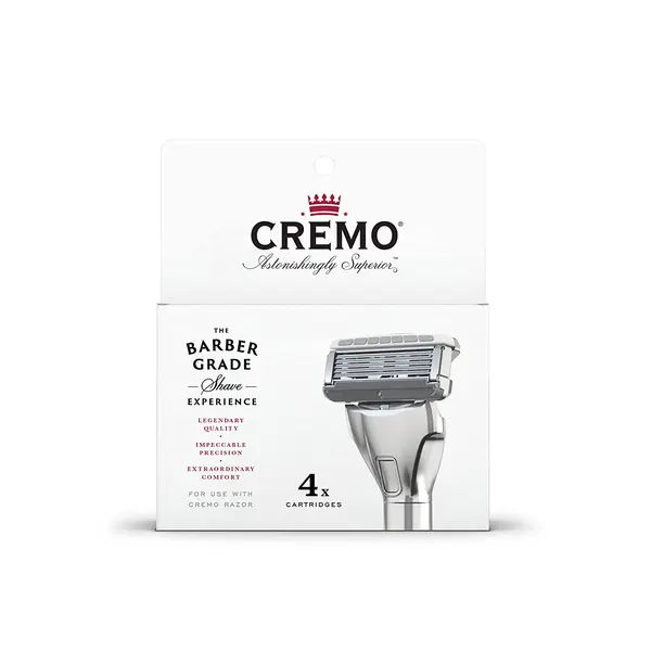 Cremo Náhradní hlavice The Barber Grade 4 ks