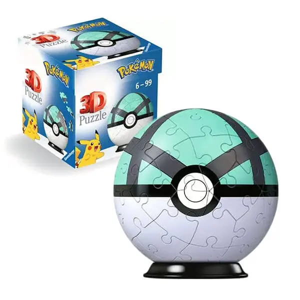 Pokémon 3D Puzzle-Ball - Net Ball - 55 dílů