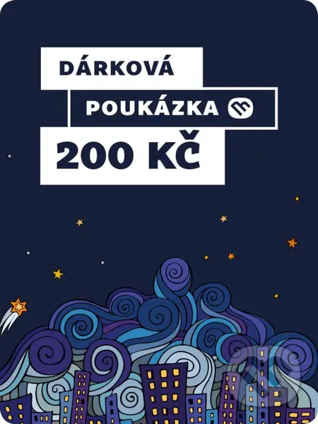 Dárková poukázka - 200 Kč (Fyzická nebo elektronická)