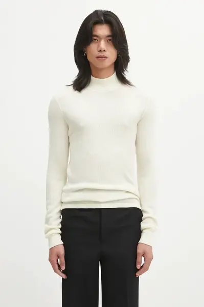 Vlněný svetr Visvim SOLAR WAFFLE SKIVVY