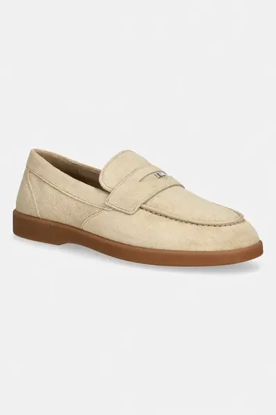 Michael Kors mokasíny pánské semišové Wesley Slip On