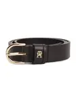 TOMMY HILFIGER Opasky 'ESSENTIAL EFFORTLESS'  tmavohnedá