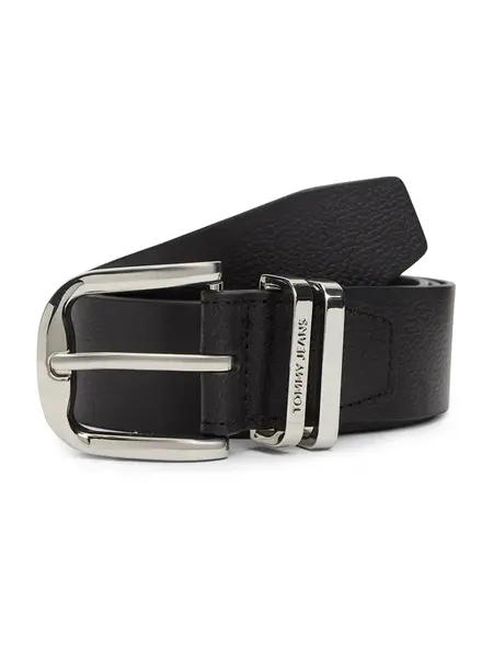 Tommy Jeans Opasky 'OTIS BUCKLE 4.0'  čierna