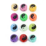 Printed Opaque Acrylic Beads