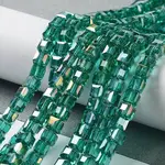 Electroplate Glass Beads Strands