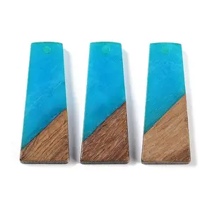 Resin & Wood Pendants