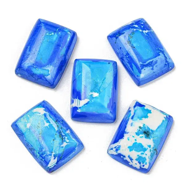 Synthetic Imperial Jasper Cabochons