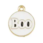 Halloween Theme Alloy Enamel Pendants