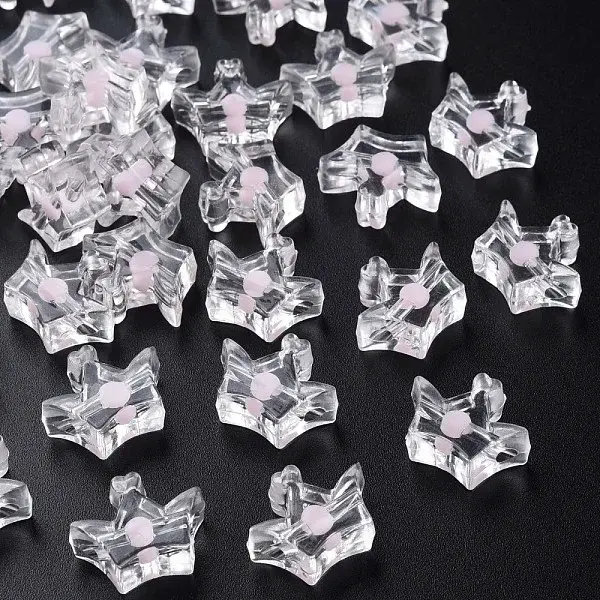 Transparent Acrylic Beads