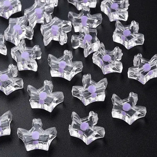 Transparent Acrylic Beads