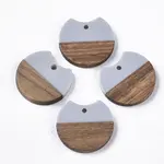 Resin & Walnut Wood Pendants
