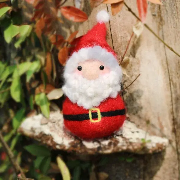 Christmas Theme Santa Claus Needle Felting Kit