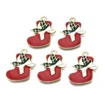 Rack Plating Alloy Enamel Pendants
