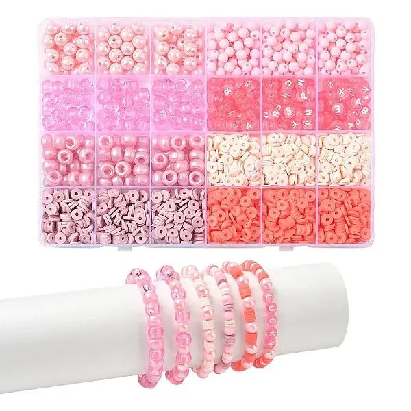 Pink Color Theme DIY Jewelry Kits