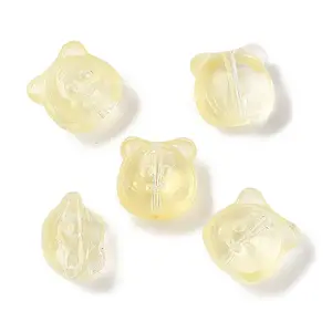 Transparent Spray Paint Glass Beads