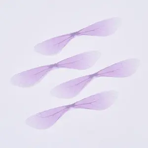 Polyester Fabric Wings Crafts Decoration