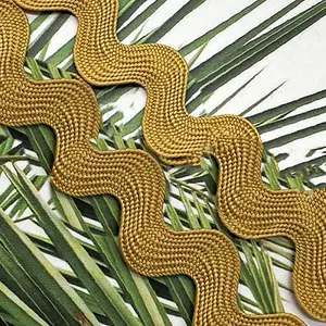 Polyester Wave Lace Trim Ribbon