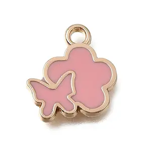 Alloy with Enamel Charms