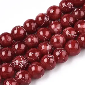 Drawbench Glass Round Beads