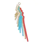 Glass Seed Beaded Tassels Pendants
