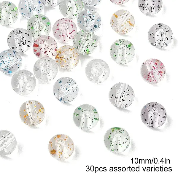 Transparent Acrylic Beads