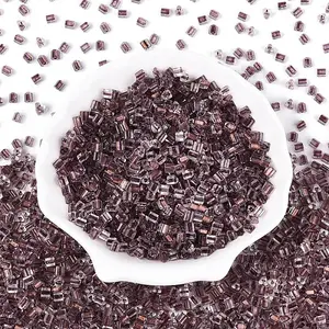 Transparent Inside Colours Glass Seed Beads