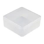 Plastic Bead Containers with Hinged Lid