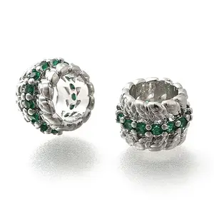 Brass Glass Beads