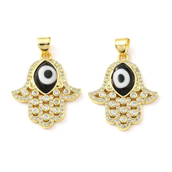 Brass Cubic Zirconia Pendants