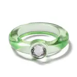 Transparent Acrylic Finger Rings
