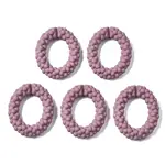 Spray Painted CCB Plastic Linking Rings