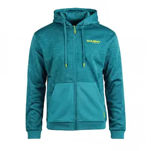Husky Asta M M, turquoise Pánská mikina s kapucí