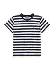 Polo Ralph Lauren Tričko  námornícka modrá / biela