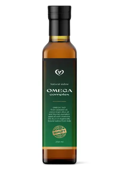 Omega komplex s prírodným jódom 250ml